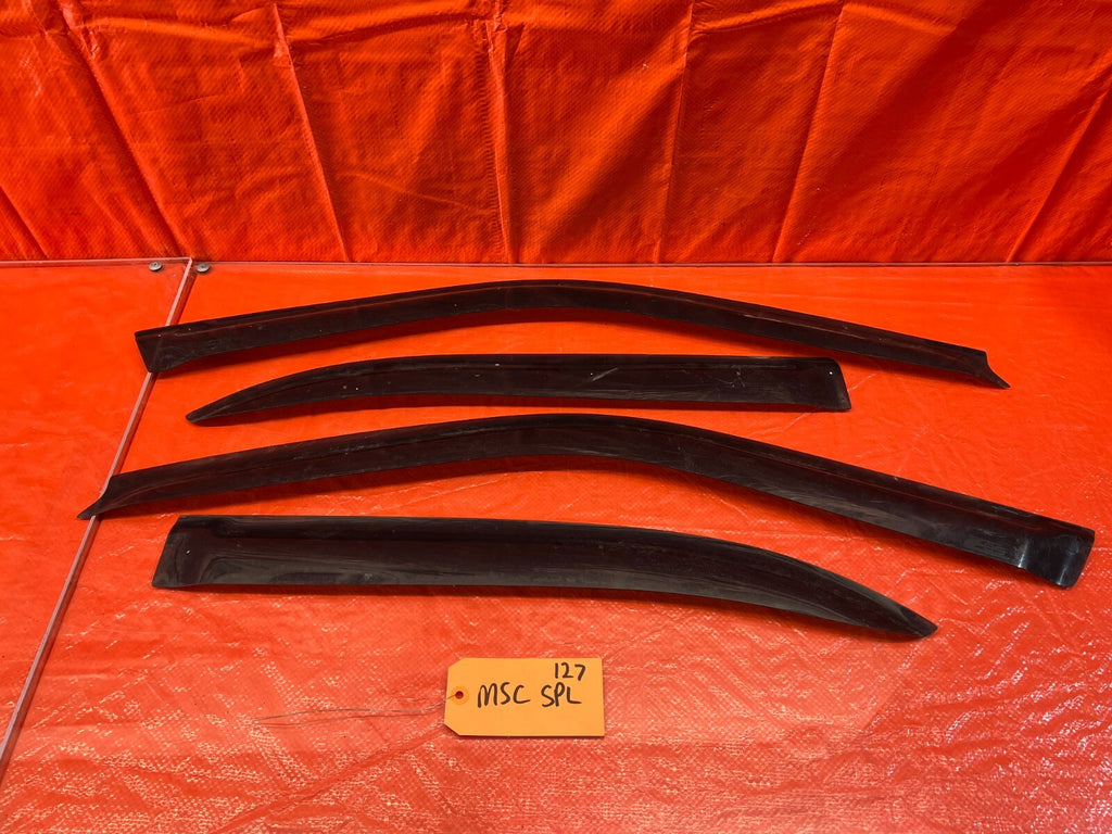 96 00 HONDA CIVIC   SEDAN   WINDOW VISOR SET   LEFT RIGHT FRONT REAR   #1270