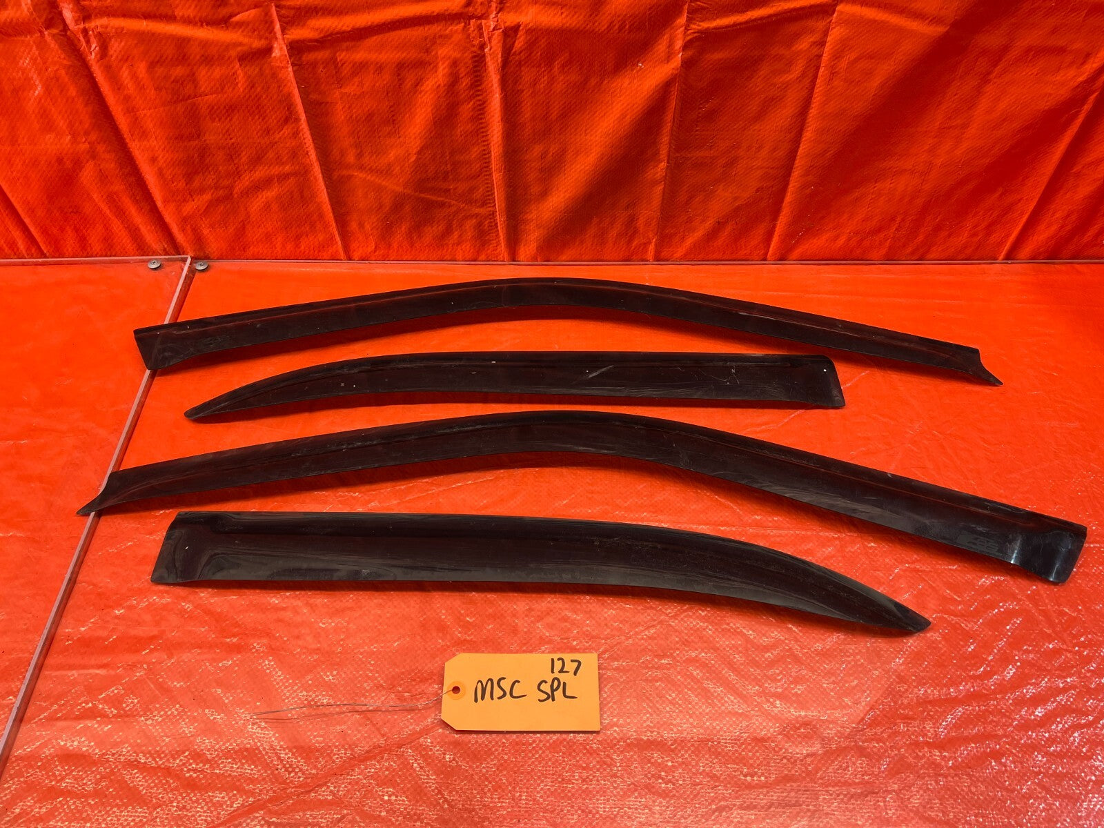 96 00 HONDA CIVIC   SEDAN   WINDOW VISOR SET   LEFT RIGHT FRONT REAR   #1270