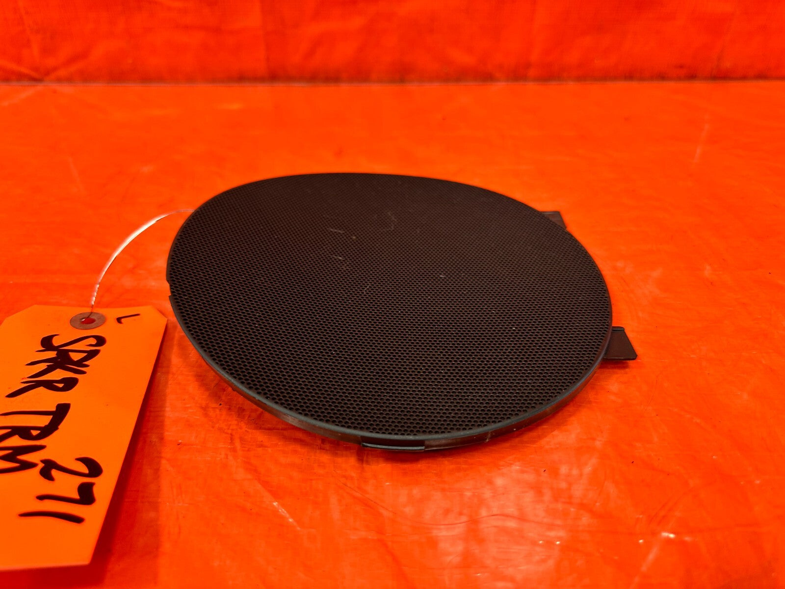 02 06 ACURA RSX   REAR INTERIOR SPEAKER COVER TRIM LEFT & RIGHT BLACK OEM #2715