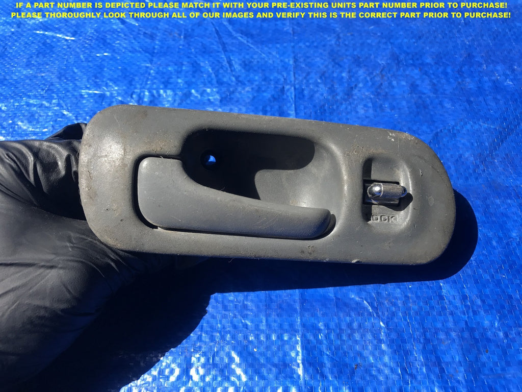 OEM 1996 1997 1998 HONDA CIVIC SEDAN DRIVER LEFT FRONT INTERIOR DOOR HANDLE 0