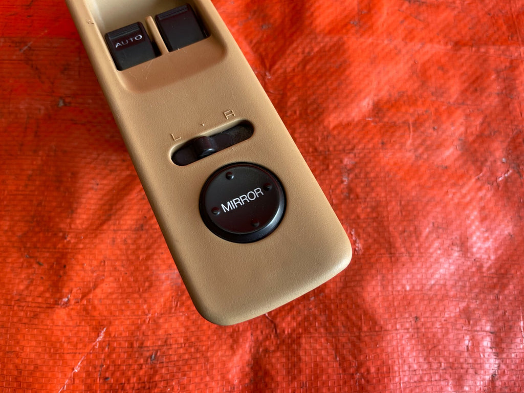 00 09 HONDA S2000   DRIVER LEFT   MASTER WINDOW SWITCH   TAN   OEM OE FACTORY4