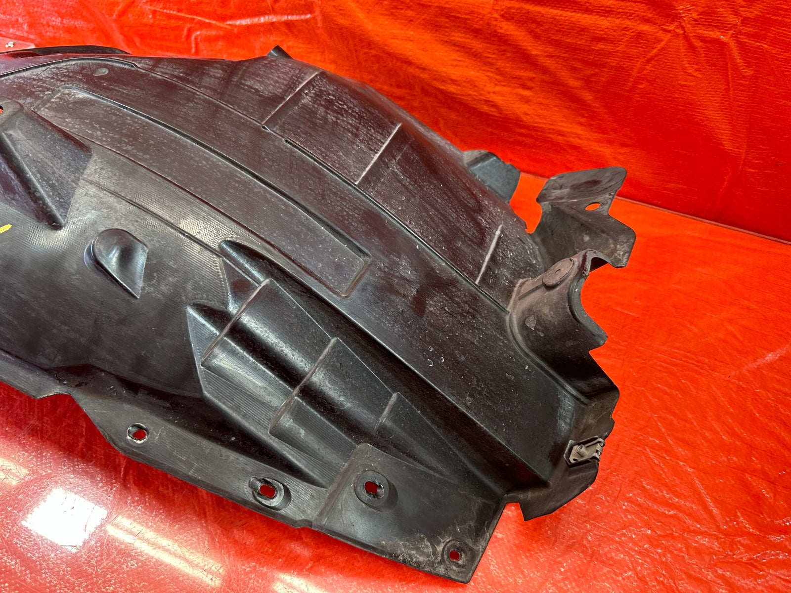 14 20 INFINITI Q50   FENDER LINER LEFT FRONT   REAR PORTION ONLY   OEM #1854
