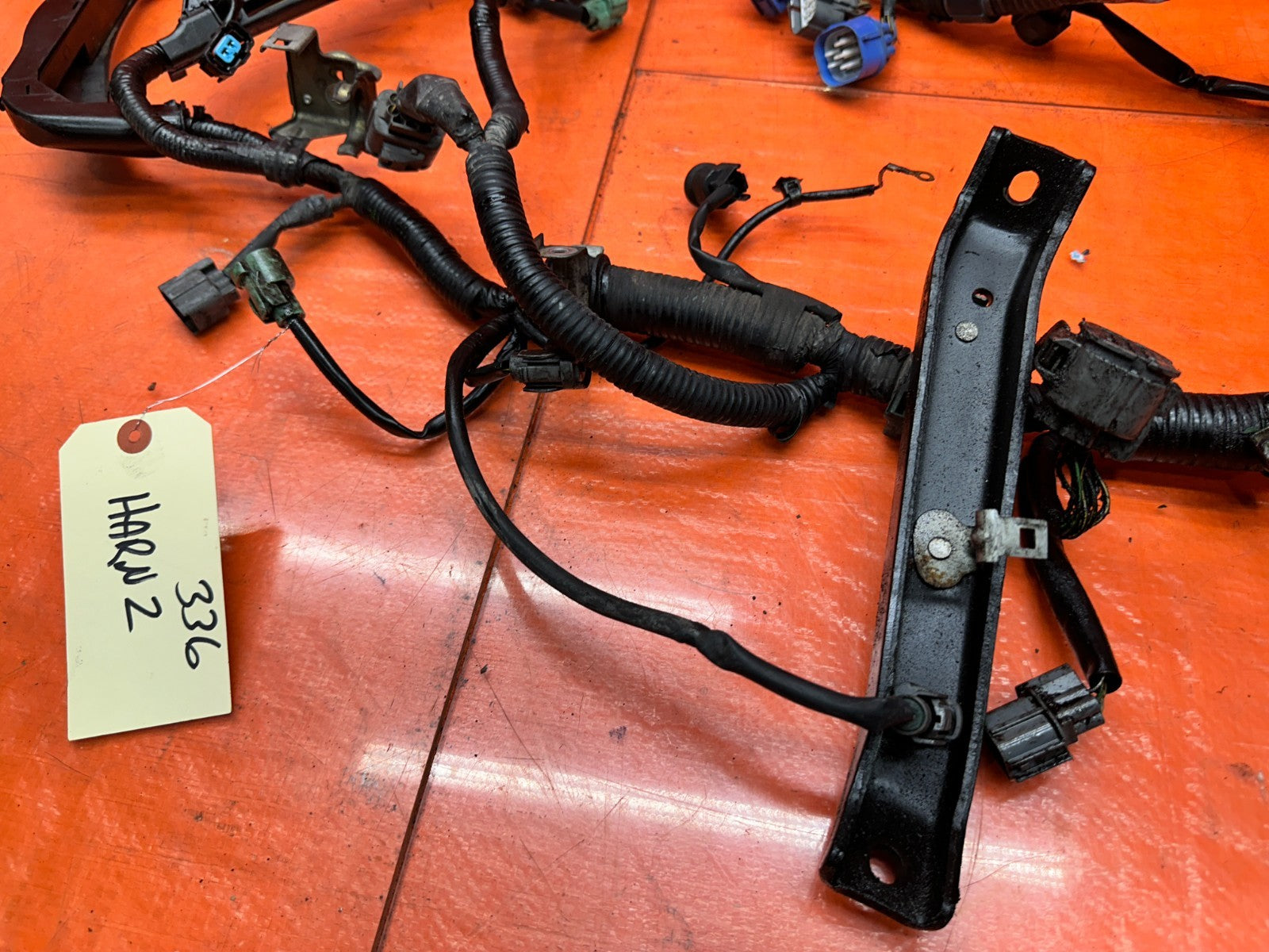 97 01 HONDA PRELUDE 2.2L H22A ENGINE MOTOR MAIN WIRE WIRING HARNESS OEM #33611