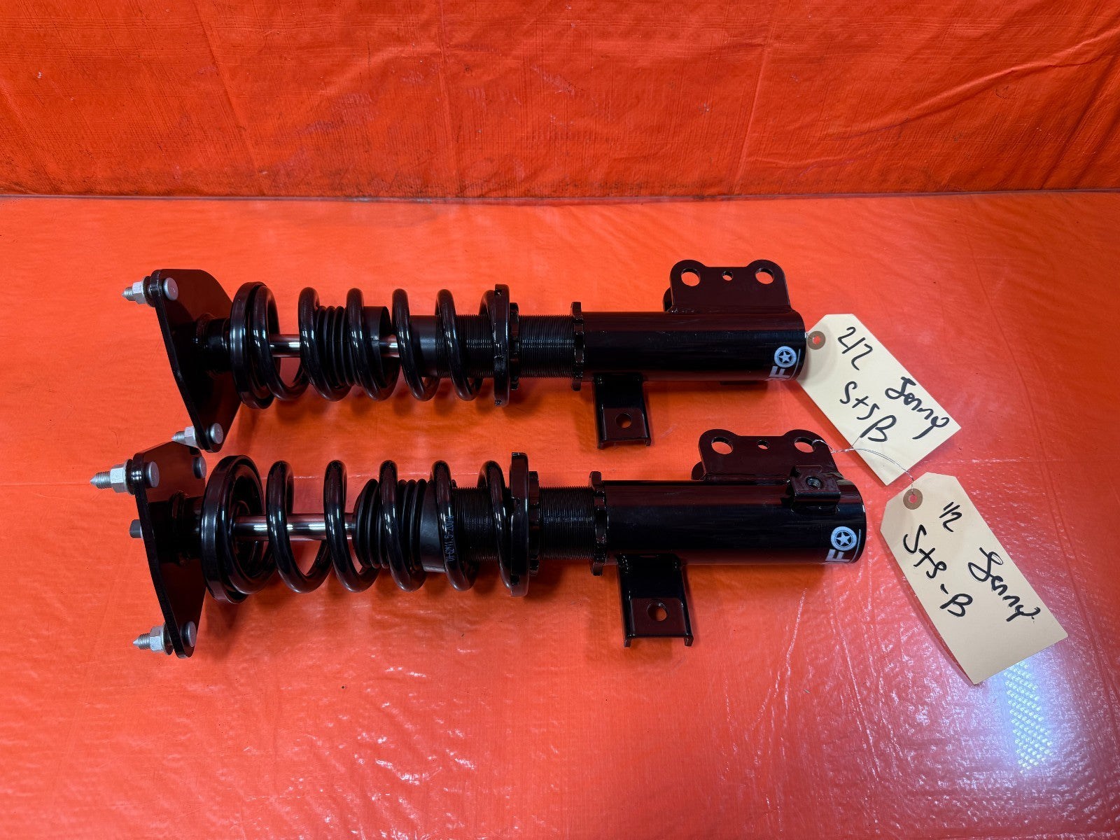 13 16 HYUNDAI GENESIS COUPE   BRAND NEW   NEVER MOUNTED   FRONT COILOVERS  4
