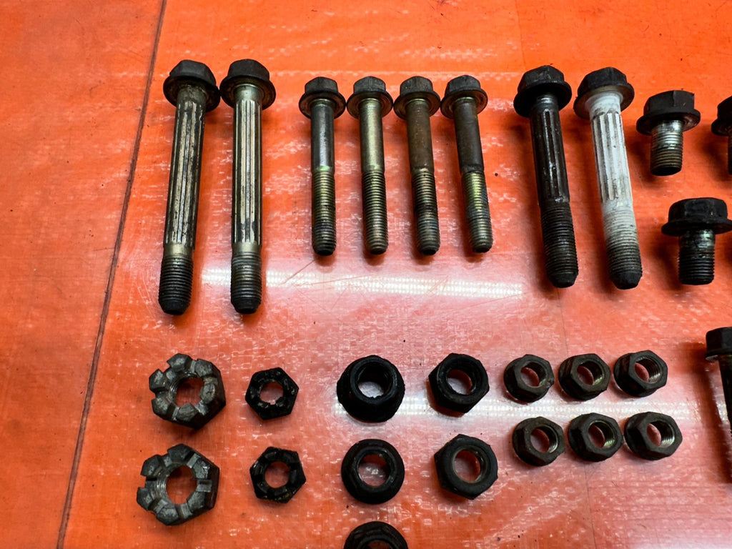 97 01 HONDA PRELUDE 2.2L FRONT KNUCKLE SPINDLE CONTROL ARM BOLTS OEM #3367