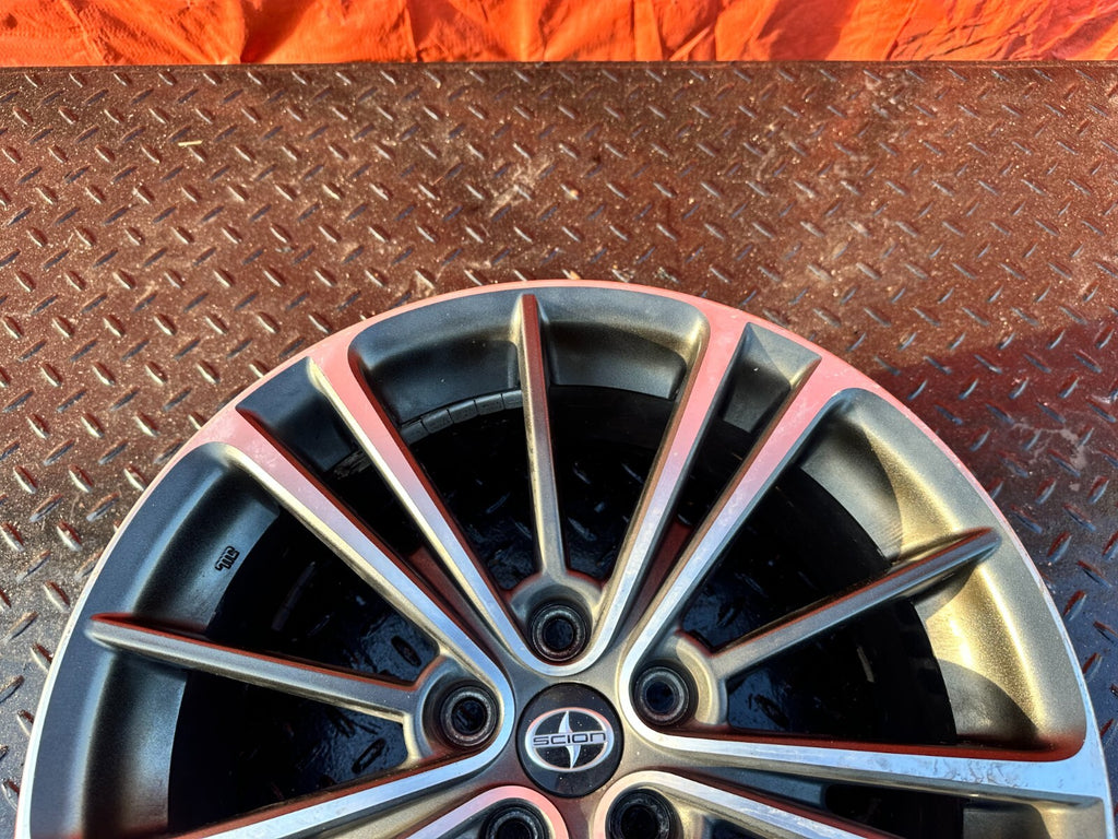 13 16 SCION FRS   15 SPOKE WHEEL RIM 17x7 5x100 +48   OEM FACTORY #293 21