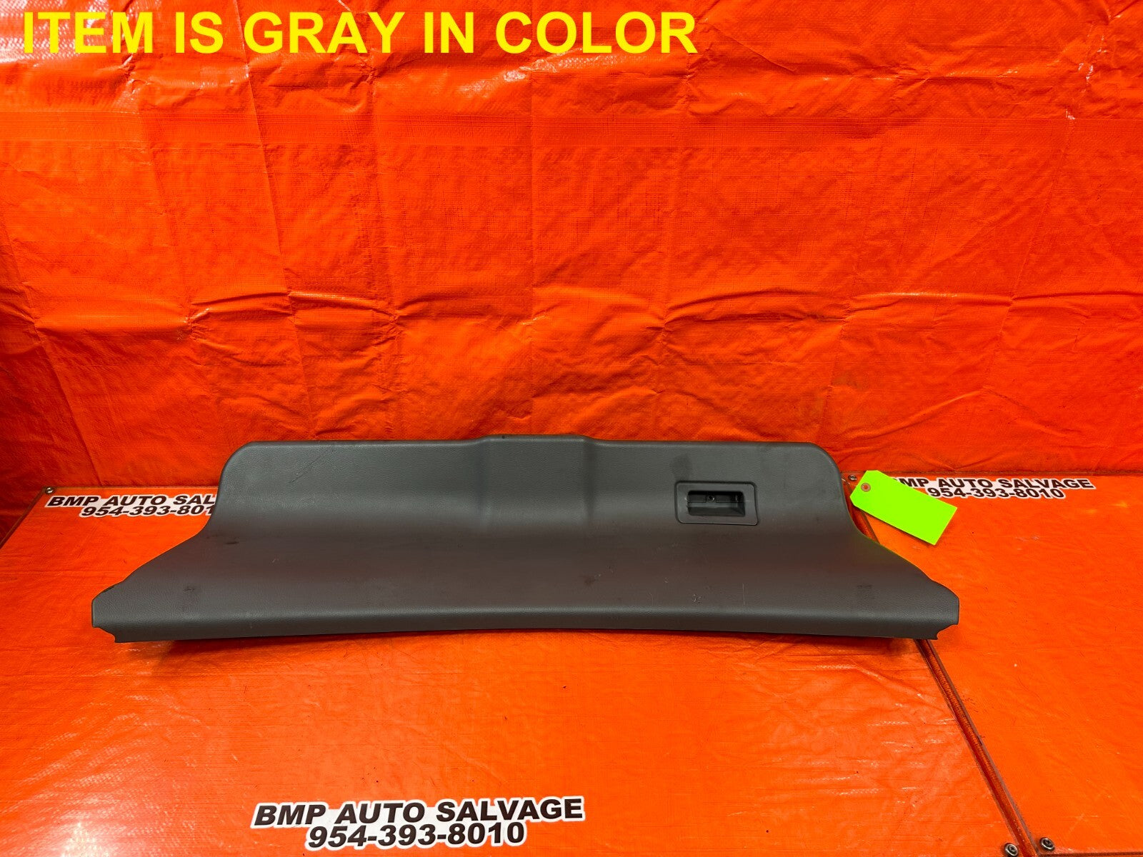 00 05 TOYOTA CELICA   REAR HATCHBACK TAILGATE TRIM PLASTIC LINING SET   OEM #2500