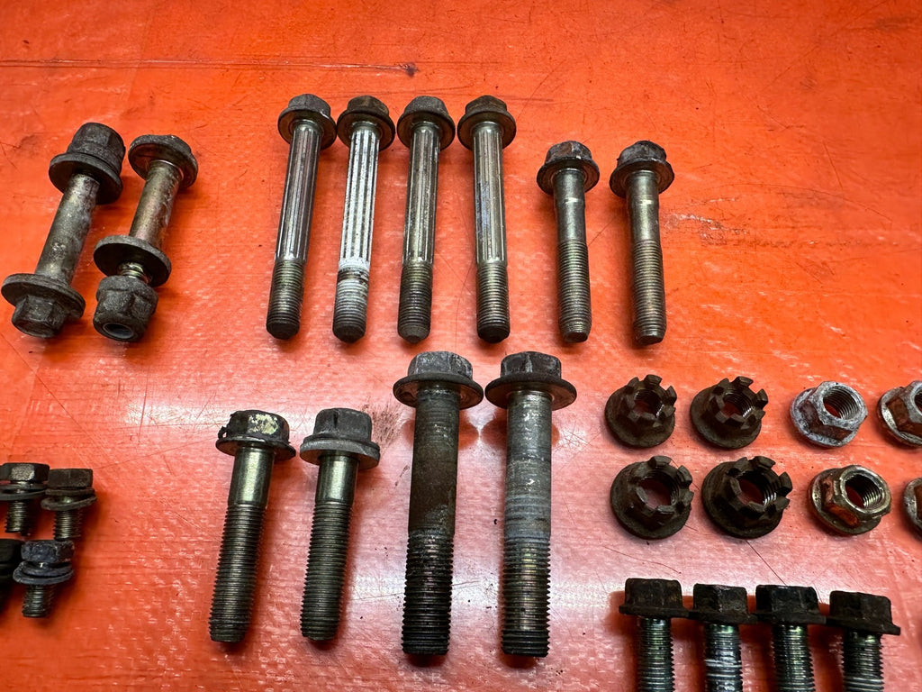 97 01 HONDA PRELUDE 2.2L REAR TRAILING ARM BOLTS HARDWARE OEM #3366