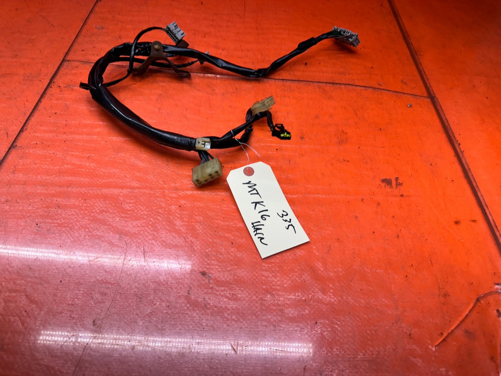 97 01 HONDA PRELUDE 2.2L MT MANUAL IGNITION KEY SWITCH WIRE WIRING HARNESS #3354