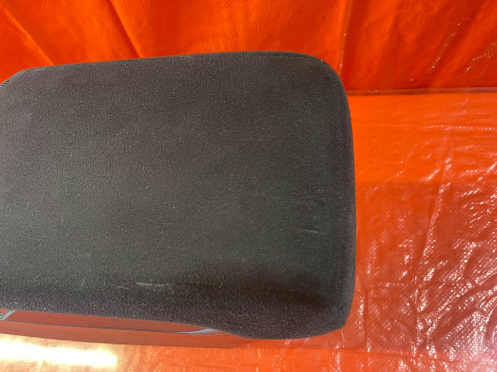 08 15 LANCER EVOLUTION X 10   ARM REST CENTER CONSOLE   SUEDE   OEM FACTORY #786
