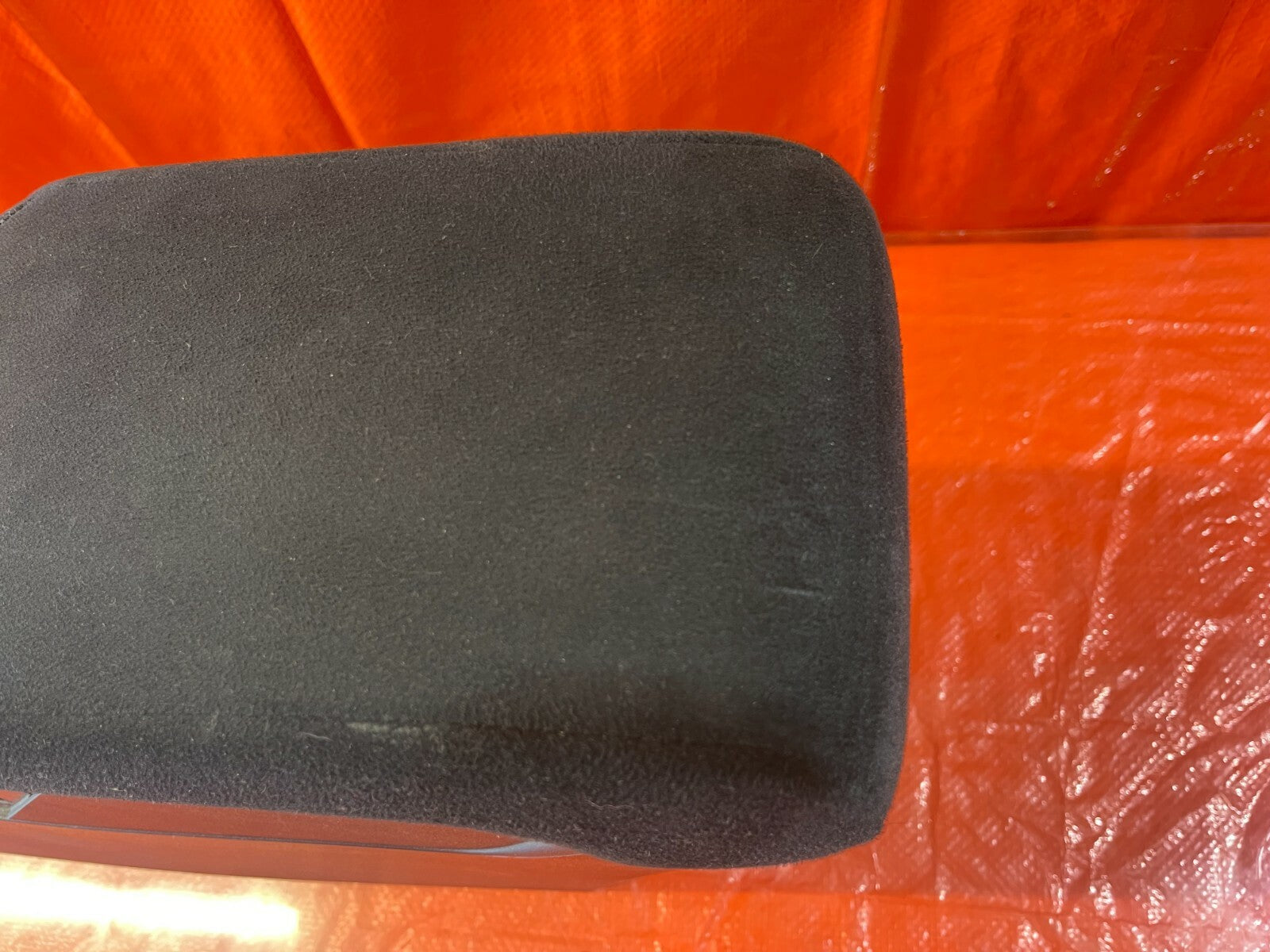 08 15 LANCER EVOLUTION X 10   ARM REST CENTER CONSOLE   SUEDE   OEM FACTORY #786