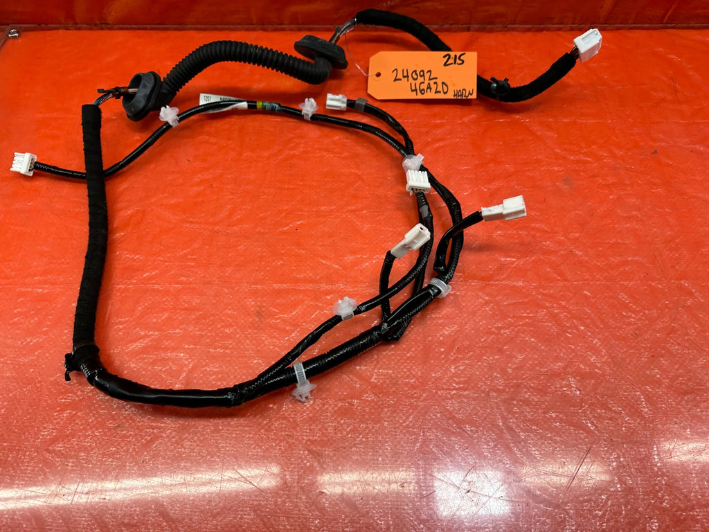 16 19 INFINITI Q50   SUB INSTRUMENT WIRE HARNESS WIRING LOOM   OEM #2158