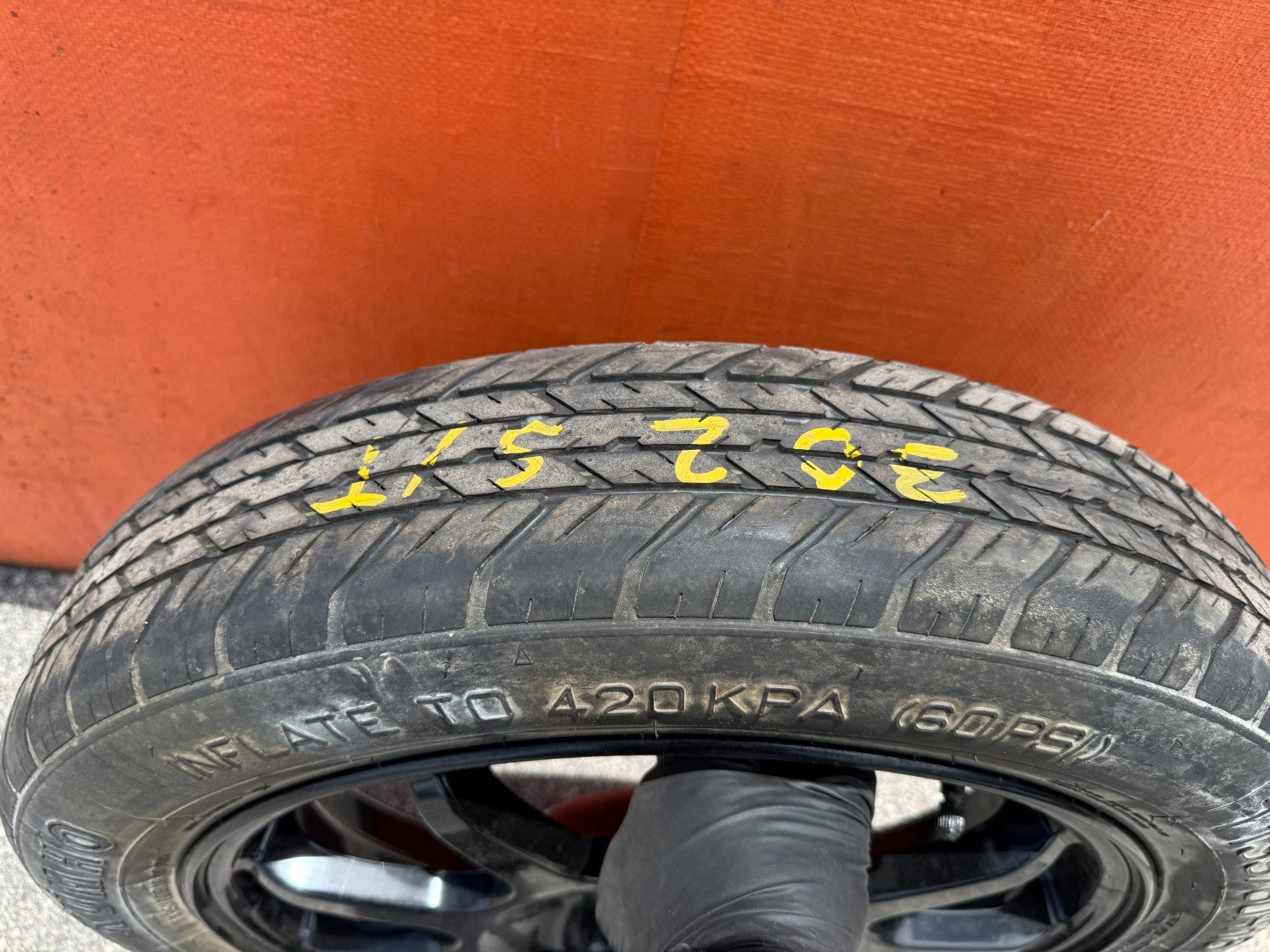 HYUNDAI GENESIS COUPE   W/ BREMBO CALIPER   EMERGENCY SPARE BACK UP TIRE WHEEL9