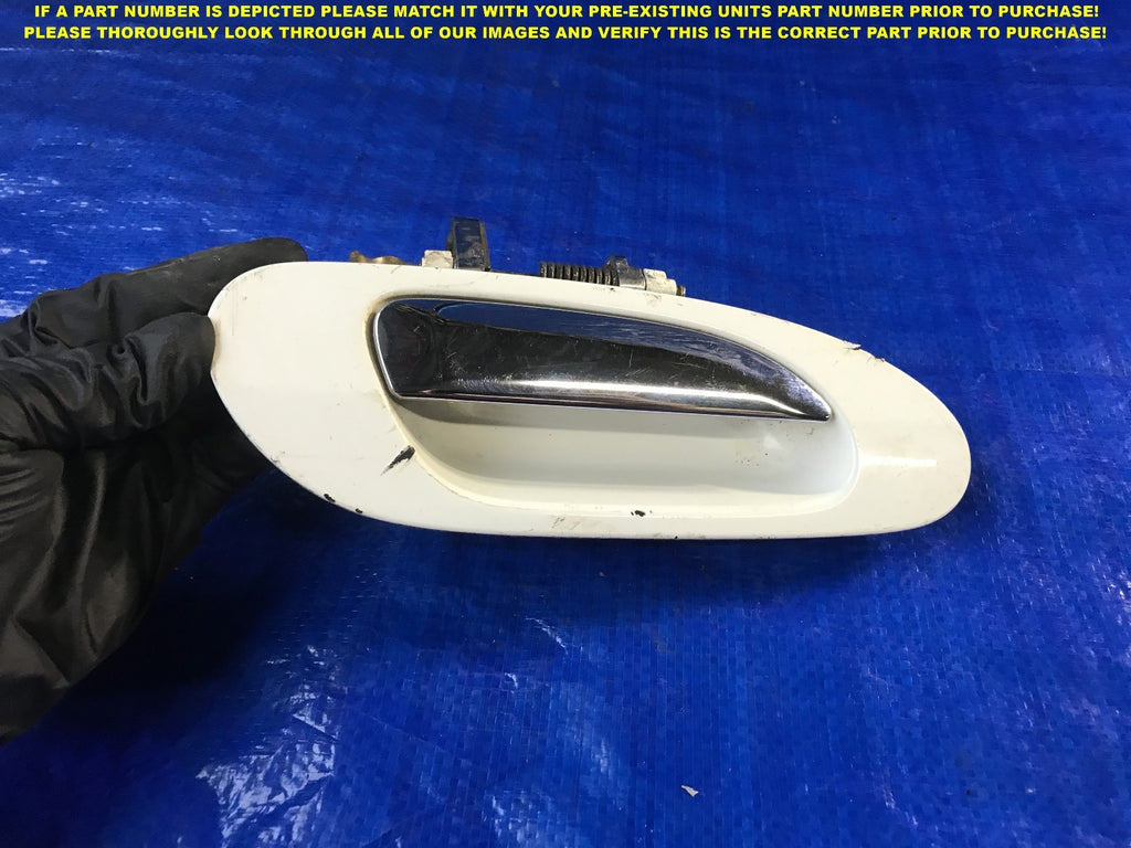 OEM 1999 2000 2001 ACURA TL PASSENGER RIGHT REAR EXTERIOR DOOR HANDLE  0