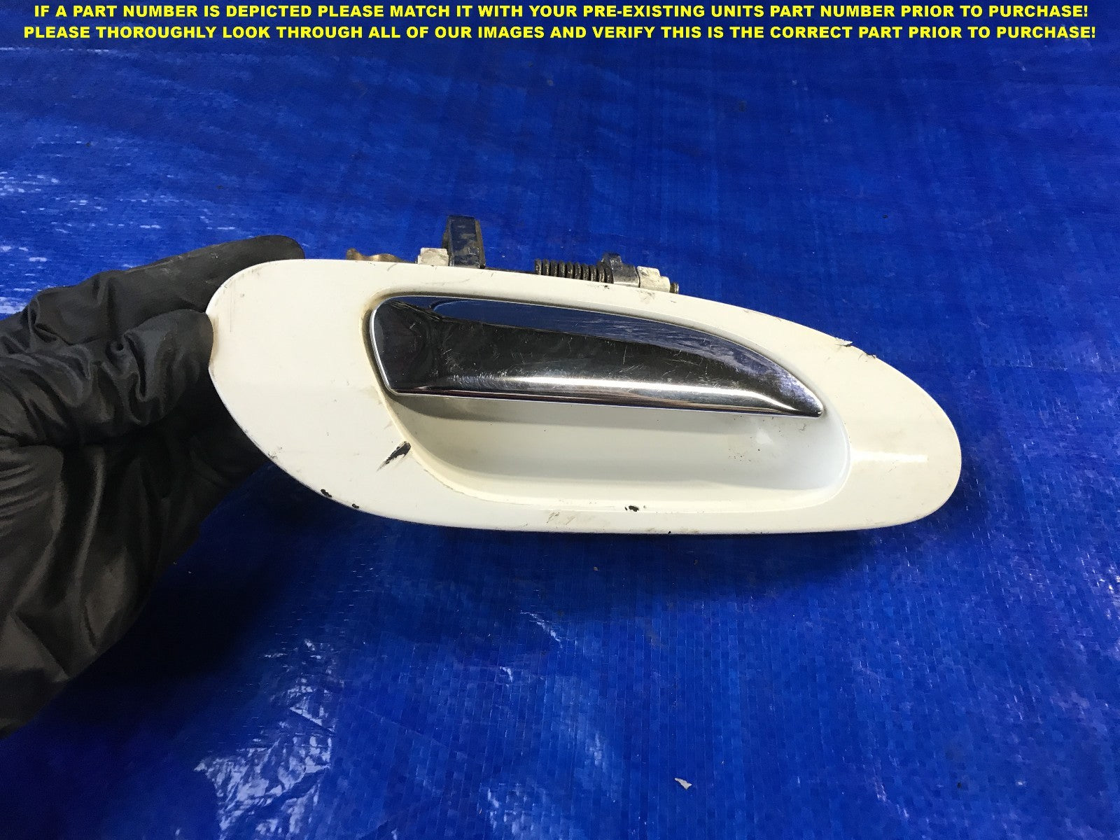 OEM 1999 2000 2001 ACURA TL PASSENGER RIGHT REAR EXTERIOR DOOR HANDLE  0