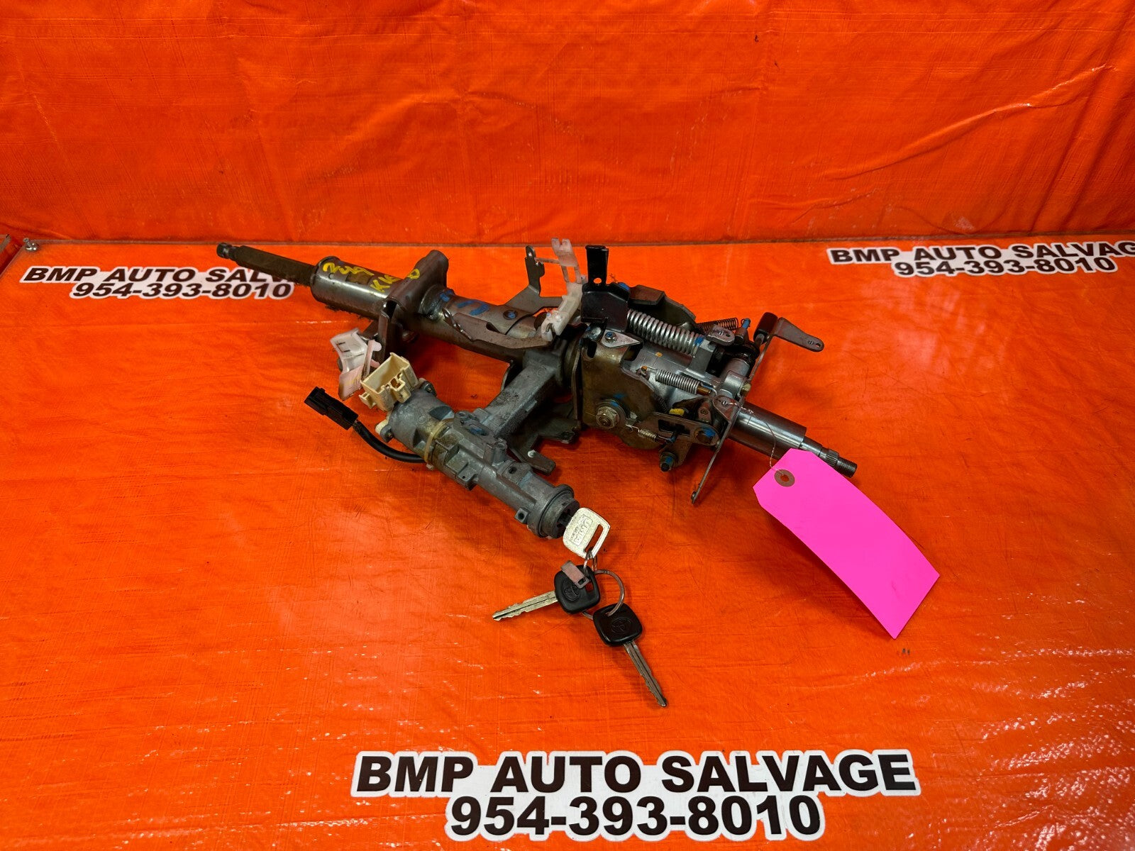 95 97 TOYOTA TACOMA   MANUAL MODEL ONLY   KEY AND IGNITION SWITCH   OEM #24911