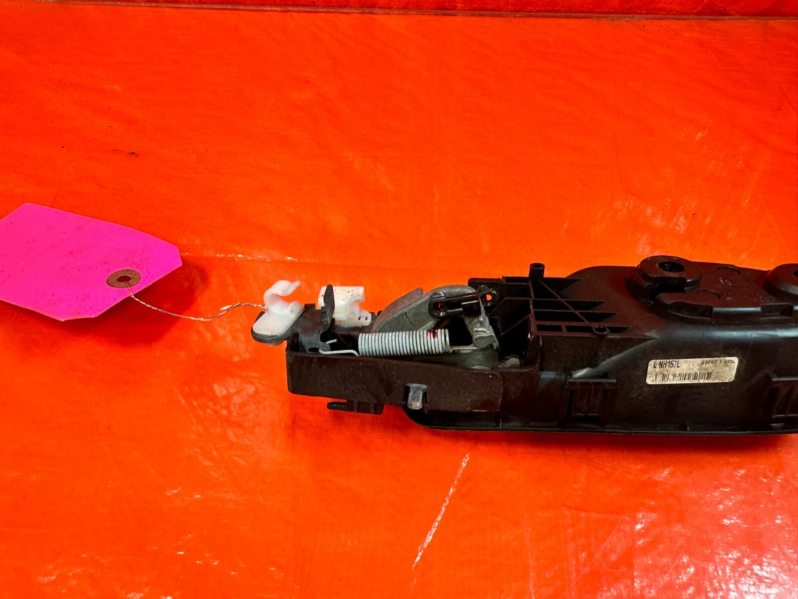 07 11 HONDA CIVIC SI SEDAN   DRIVER LEFT REAR INTERIOR DOOR HANDLE   OEM #2706