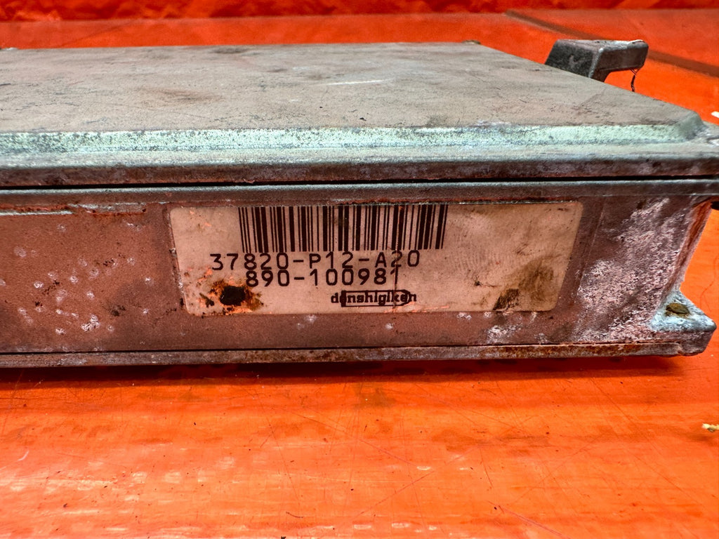 1996 HONDA PRELUDE H22A H22A4 2.2L MT ENGINE COMPUTER ECU 37820 P12 A20 OEM 3326