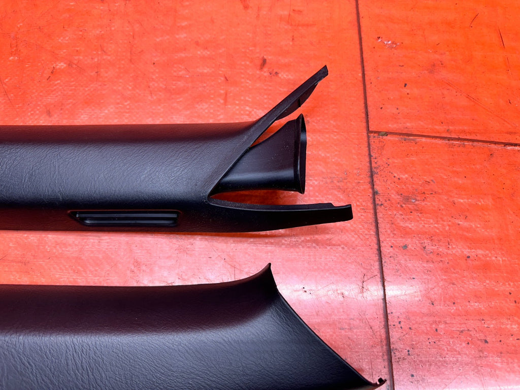 00-09 HONDA S2000 AP1 AP2 FRONT WINDSHIELD A PILLAR TRIM PAIR OEM #3375