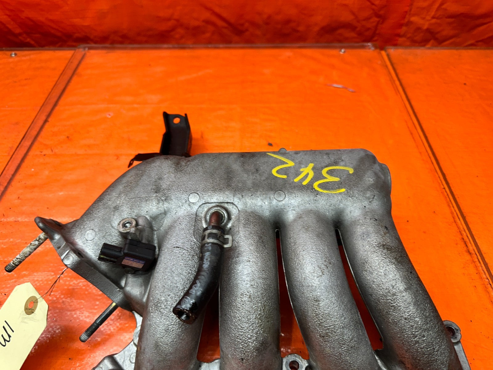 04-05 ACURA TSX 4D 2.4L K24A2 RBB OUTER ALUMINUM INTAKE MANIFOLD PLENUM OEM #3426