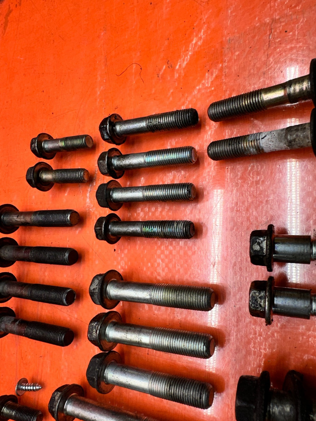 04 08 ACURA TSX 2.4L TRANSMISSION & MIDSHAFT MOUNTING BOLTS OEM #3307