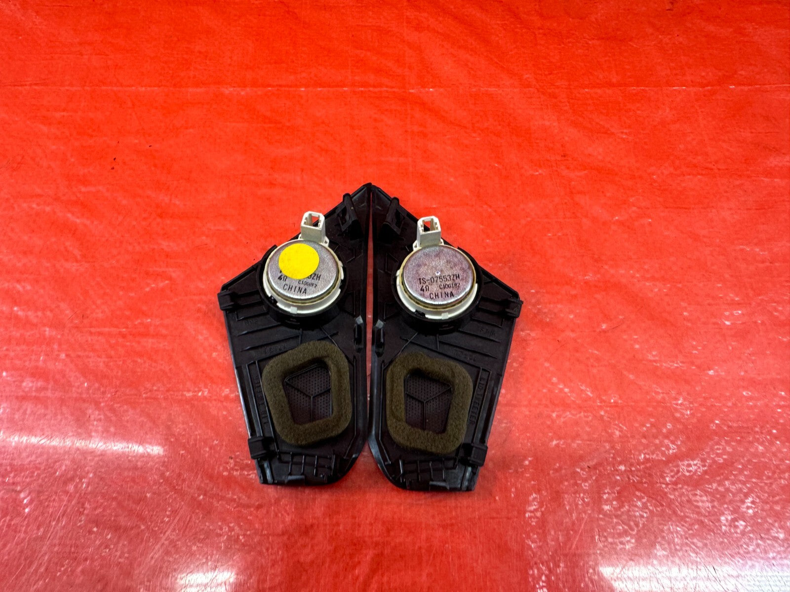 07 11 HONDA CIVIC EX SI   LEFT & RIGHT   DASHBOARD DASH BOARD SPEAKERS   OEM 20419