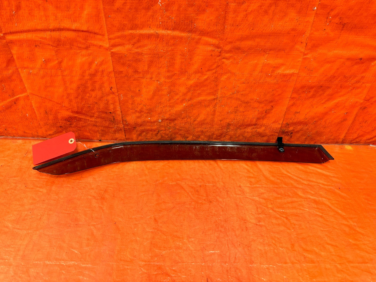 03 05 LANCER EVOLUTION EVO VIII IX 8 9   LEFT REAR OEM WINDOW VISOR   OEM1