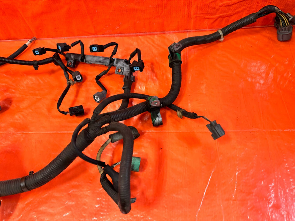 00 01 ACURA INTEGRA B18B1 AUTOMATIC ENGINE MOTOR WIRE HARNESS WIRING LOOM OEM 683