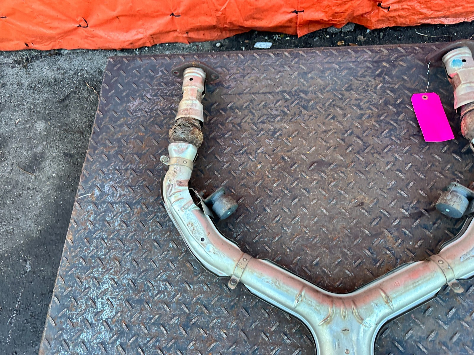 08 15 INFINITI G37 COUPE & CONVERTIBLE S   EXHAUST Y PIPE MID PIPE   OEM #27814