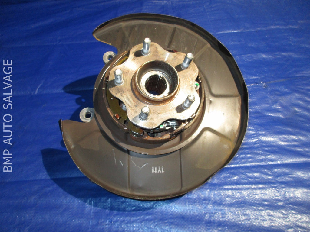 OEM 2008   2011 INFINITI G37 RWD DRIVER LEFT REAR KNUCKLE SPINDLE HUB1