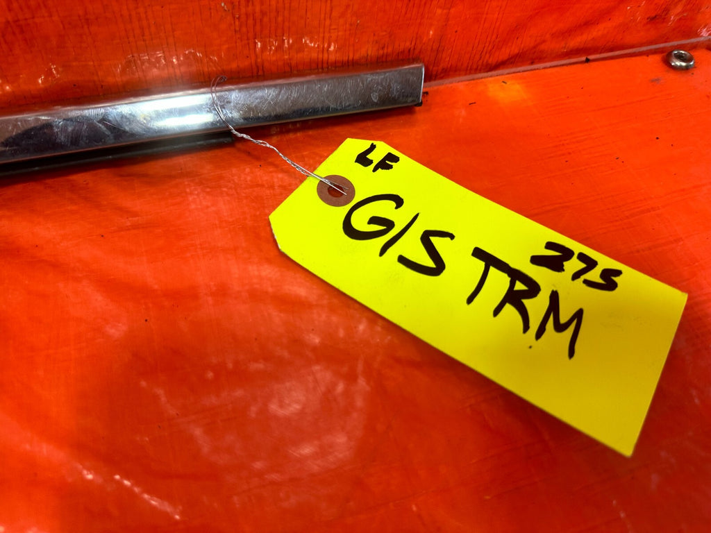 04 08 ACURA TSX   DRIVER LEFT EXTERIOR WINDOW GLASS TRIM   OEM FACTORY #2754