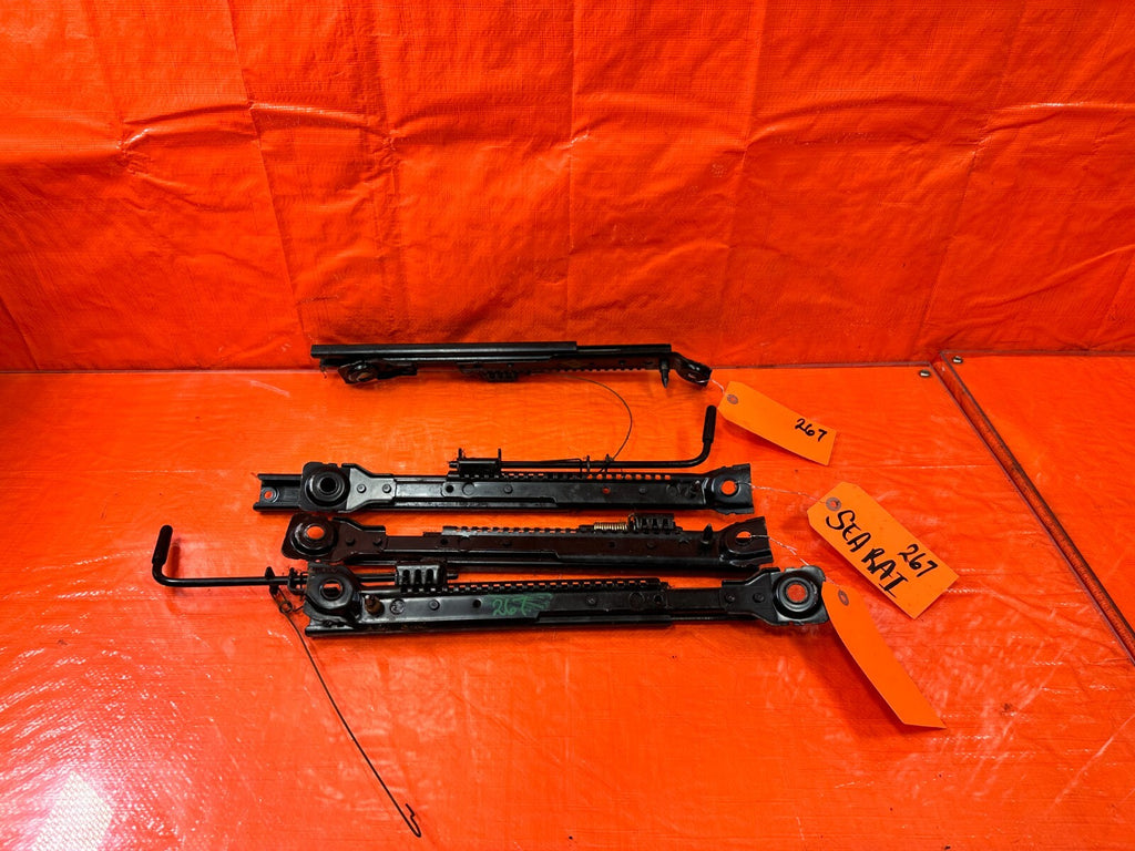 1993 93 MAZDA MX 5 MIATA   SEAT RAIL SET   LEFT & RIGHT RAILS SLIDERS BRACKETS  0