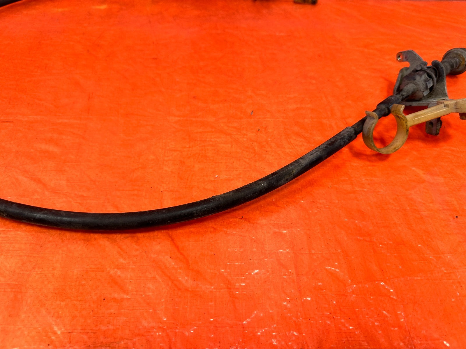 90 91 HONDA CIVIC HATCHBACK SI 5 SPEED MANUAL CLUTCH CABLE LINKAGE OEM #3257