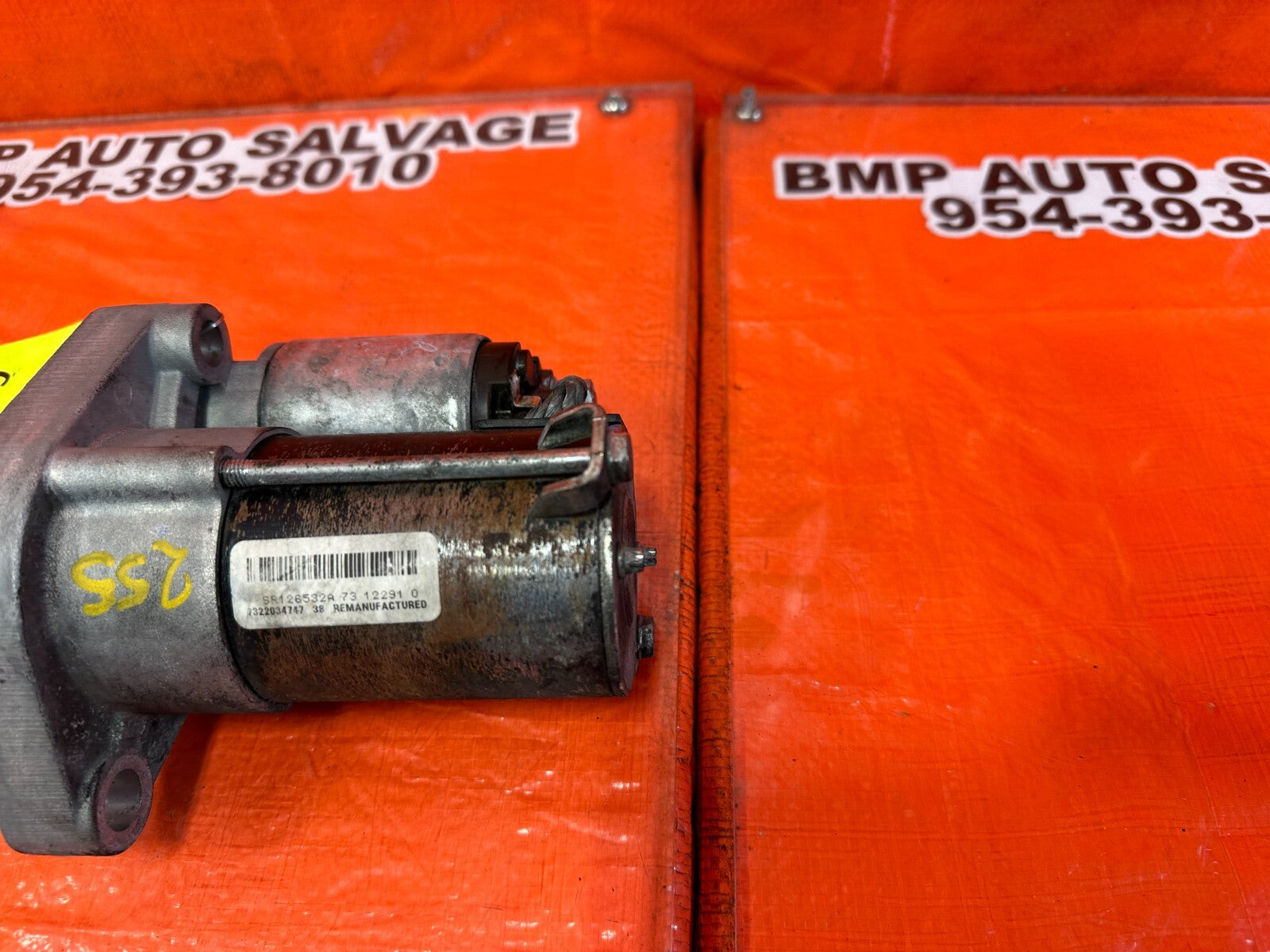 04 05 ACURA TSX   6 SPEED MANUAL STICK SHIFT   ENGINE MOTOR STARTER   OEM #2554