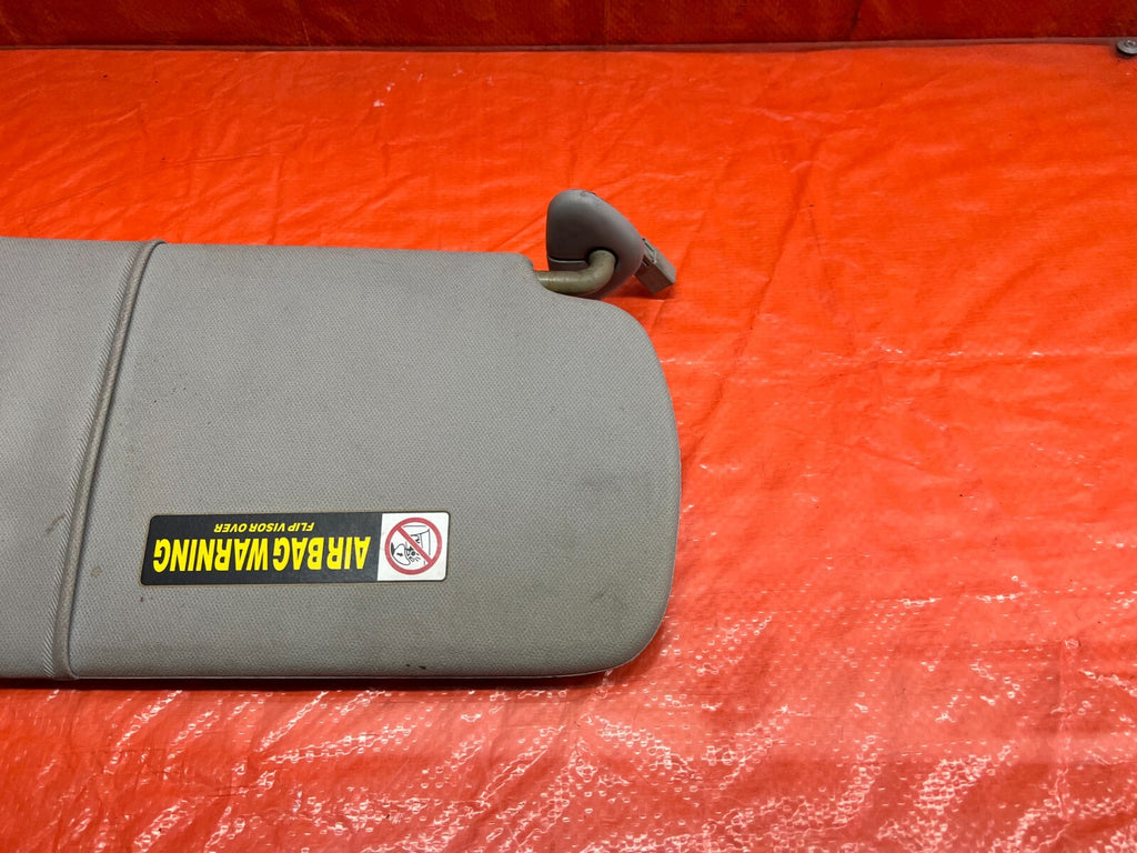 04 05 ACURA TSX   SUN VISOR   DRIVER LEFT SIDE   GRAY COLOR   OEM #1564