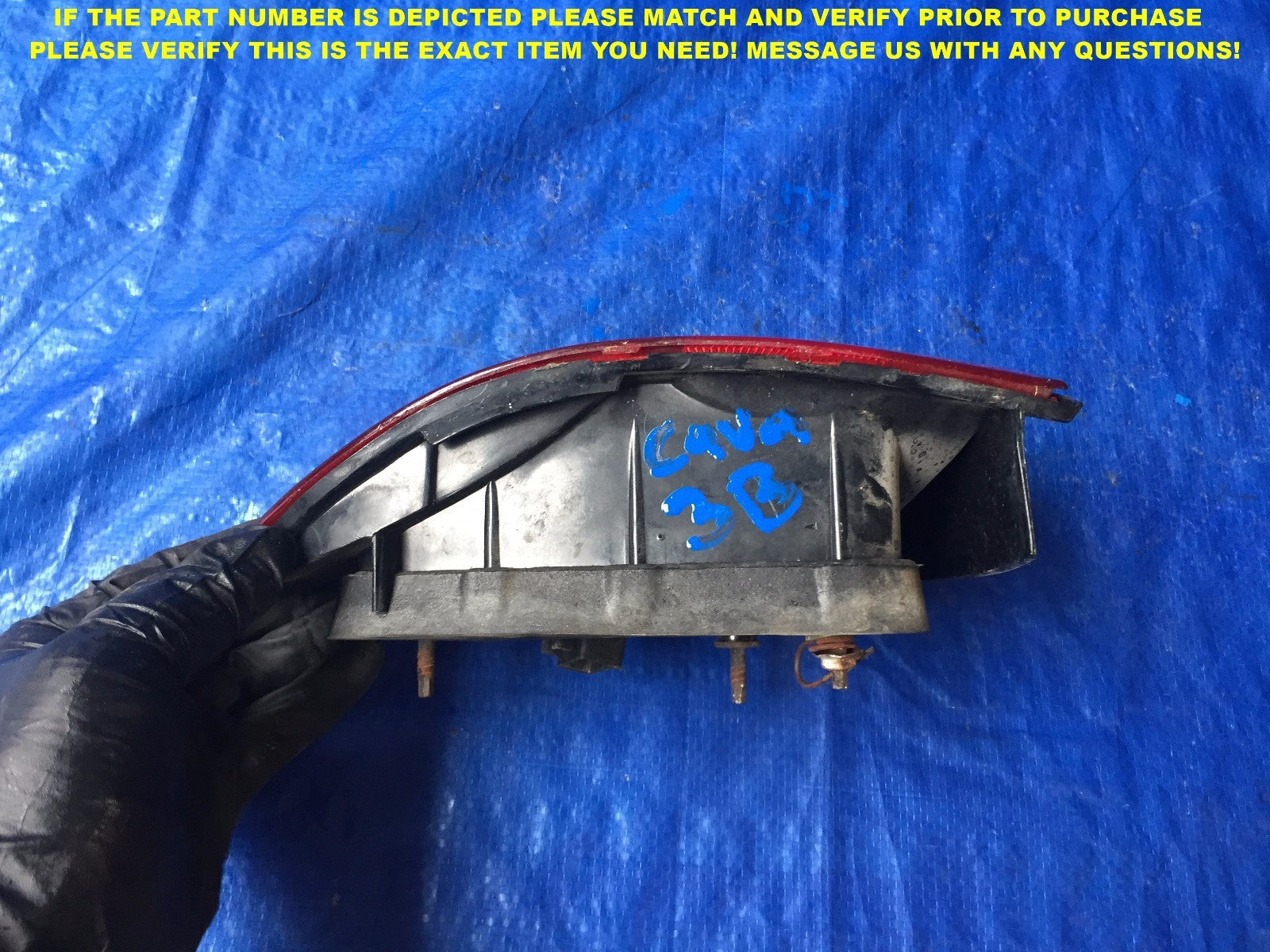 OEM 1995 1996 2997 1998 1999 CHEVROLET CAVALIER DRIVER LEFT INNER TAIL LIGHT 3B5