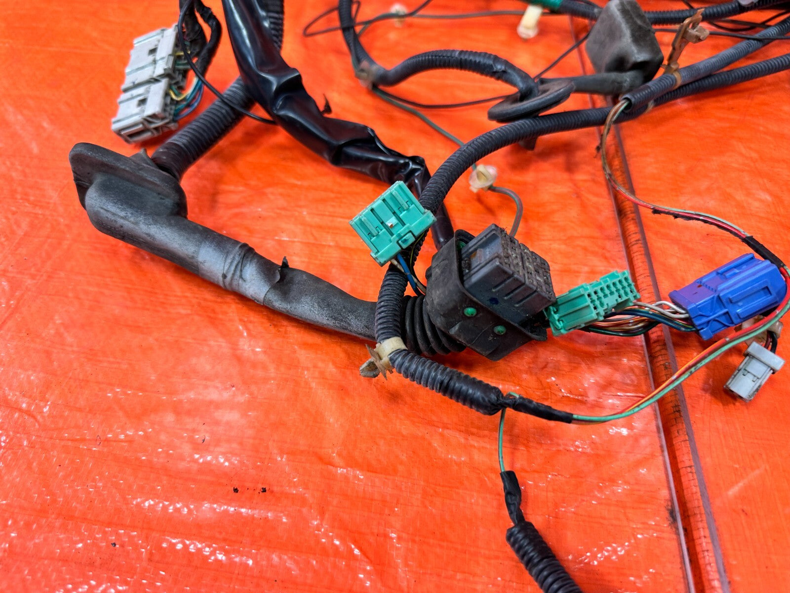 1997 97 ACURA INTEGRA   INTERIOR FLOOR REAR WIRING HARNESS WIRE LOOM   OEM #28116
