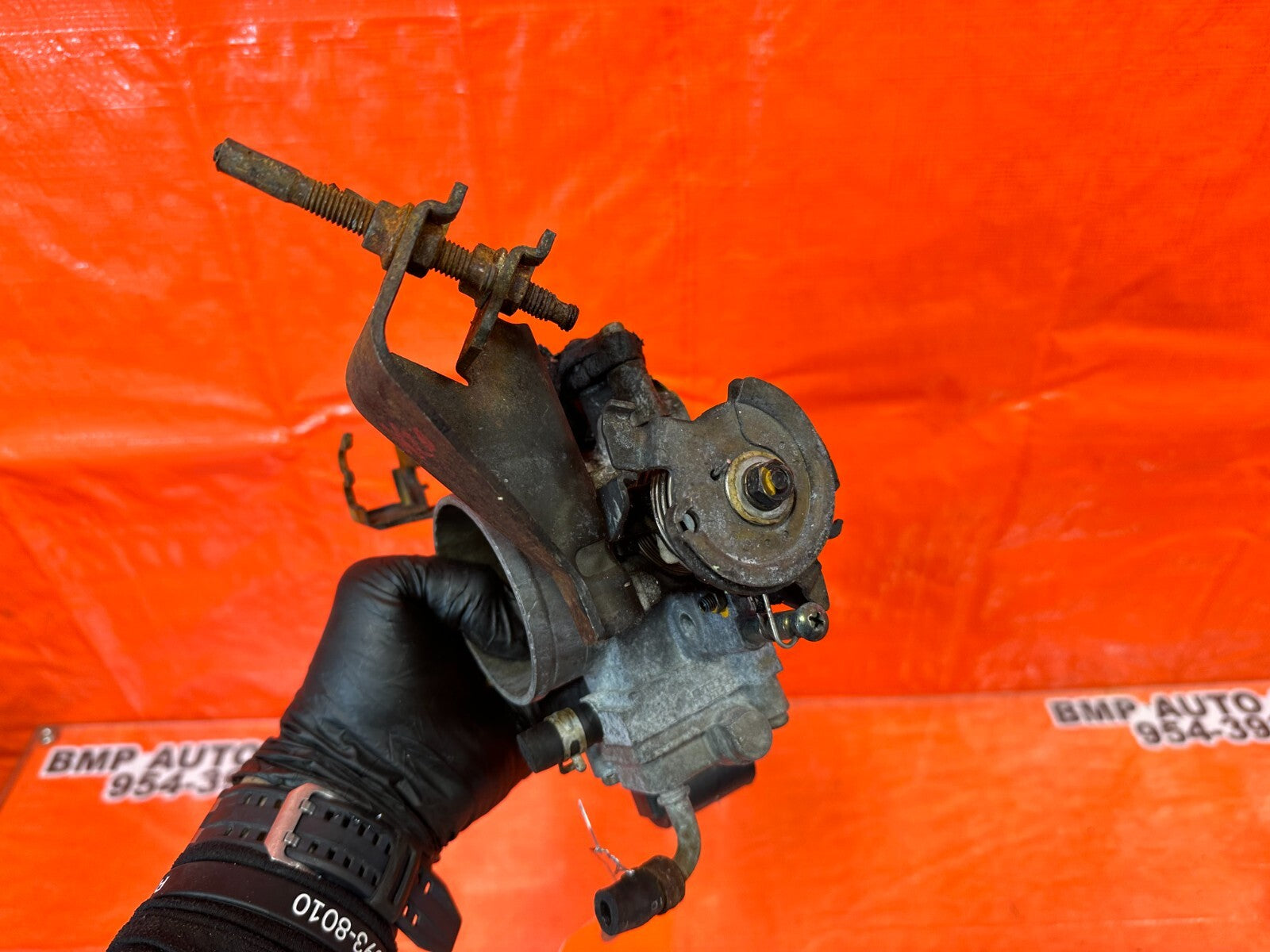 02 04 ACURA RSX TYPE S K20A2 ENGINE MOTOR THROTTLE BODY   THERE ARE FLAWS  10