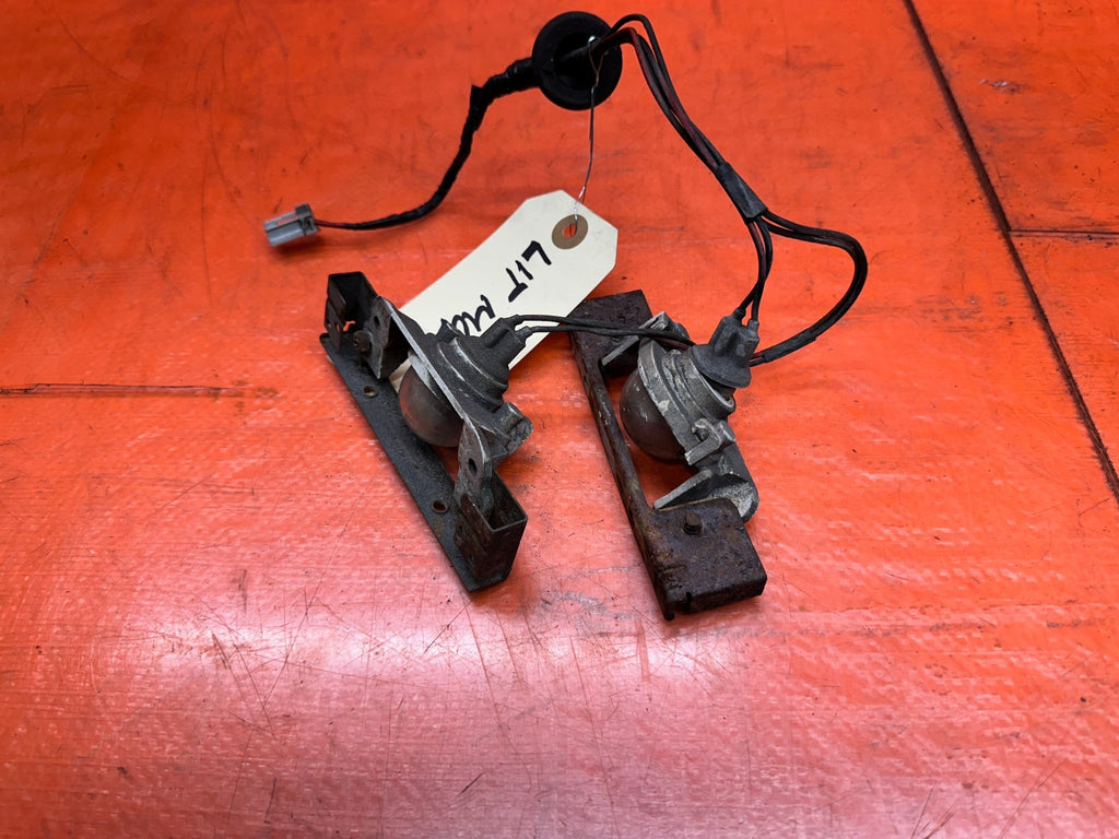 94-01 ACURA INTEGRA 2D COUPE REAR LICENSE PLATE LIGHT WIRING HARNESS OEM #3494