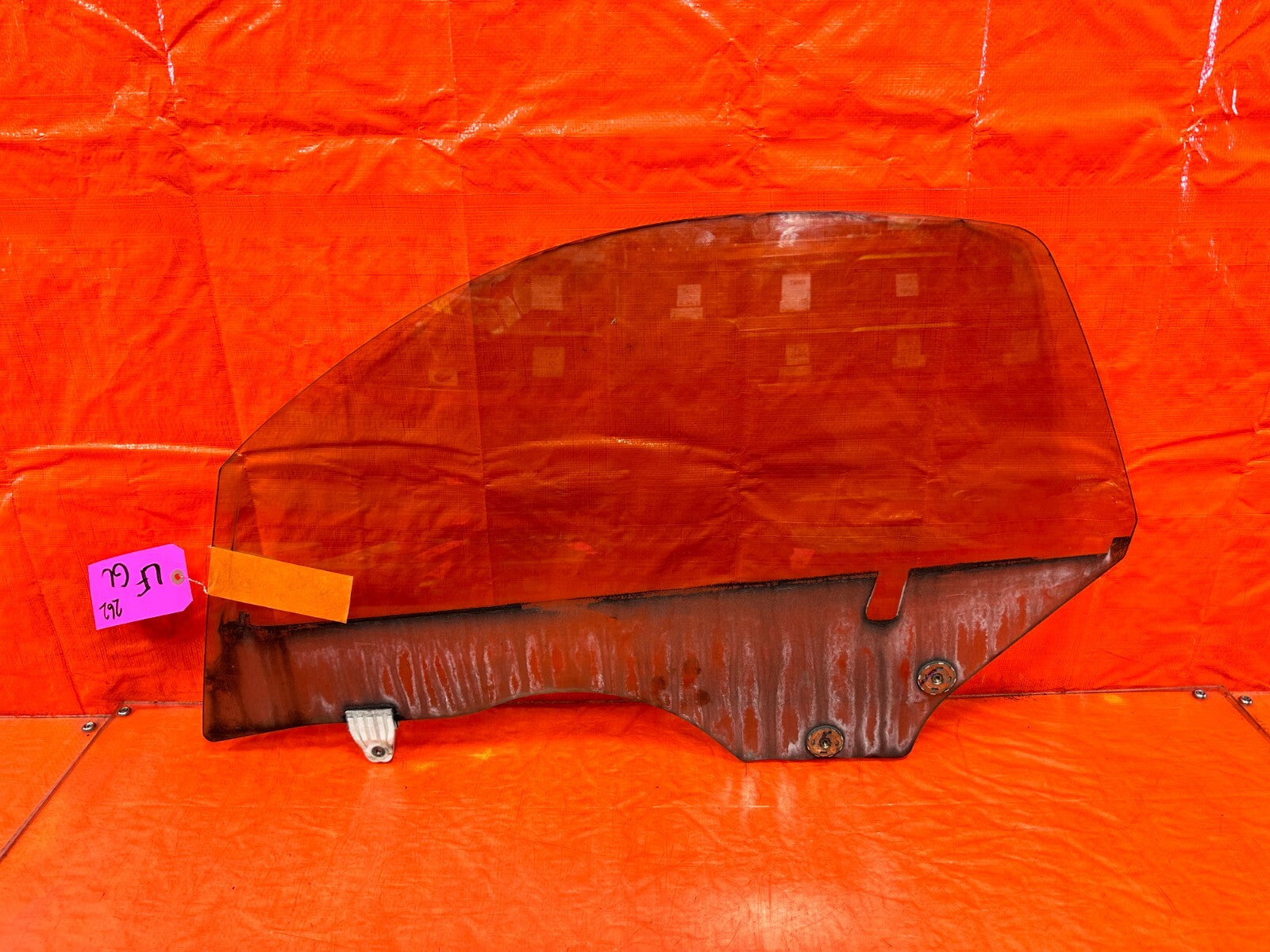 03 08 NISSAN 350Z   DRIVER LEFT FRONT WINDOW GLASS   OEM FACTORY #2620