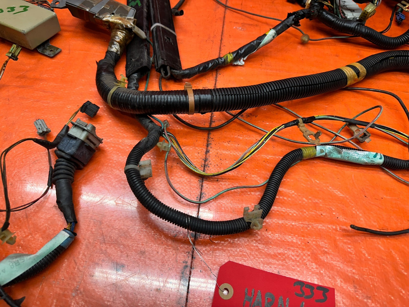 92 95 HONDA CIVIC 2D   POWER DOOR WINDOW CONVERSION HARNESS FLOOR DOORX2 CABIN12