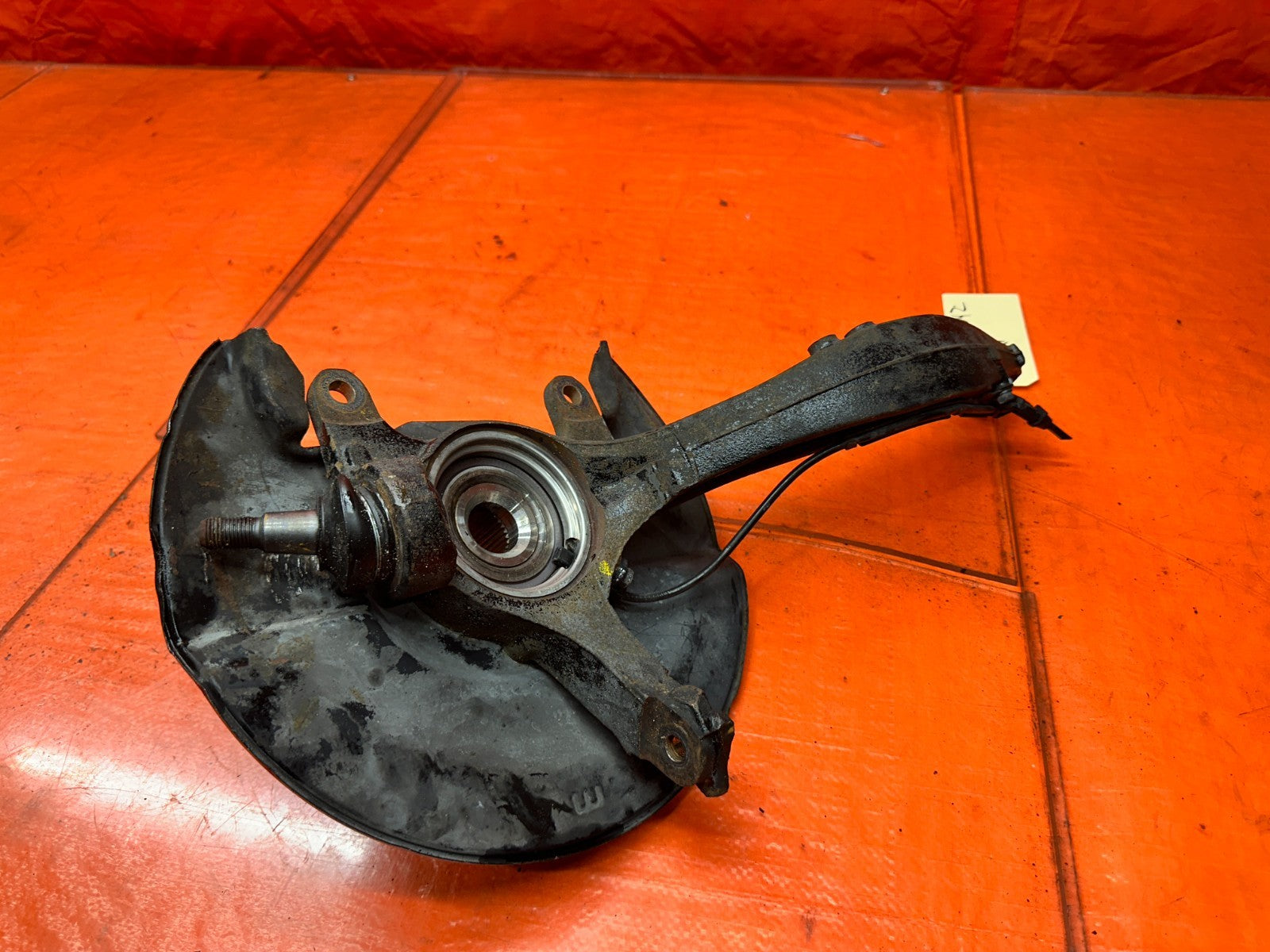 04-08 ACURA TSX 4D 2.4L RIGHT FRONT PASSENGER STEERING KNUCKLE SPINDLE HUB #34212