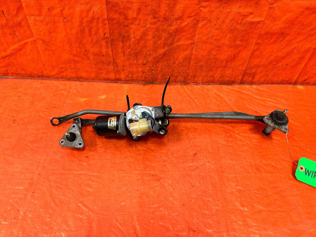 90 91 HONDA CIVIC HATCHBACK   WINDSHIELD WIPER MOTOR W/ LINKAGE   OEM 3174