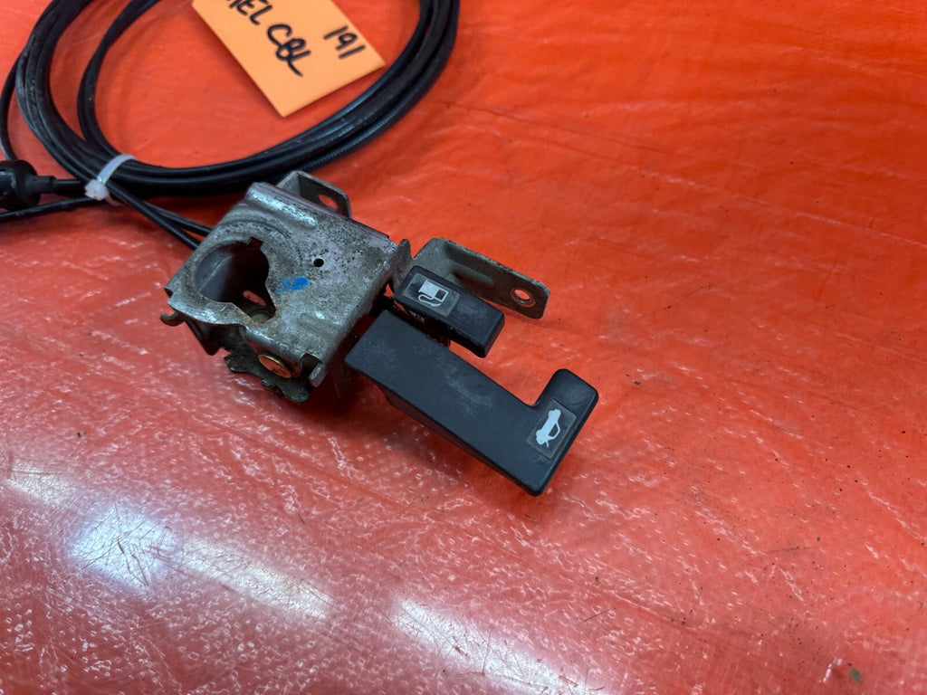 96 00 HONDA CIVIC 2D COUPE   FUEL AND GAS RELEASE CABLE W/ PULLEY LEVER OEM #1913