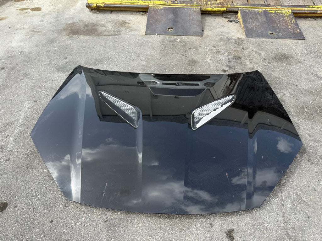 13 16 HYUNDAI GENESIS COUPE   HOOD / BONNETT ASSEMBLY   W/ ALL SCOOPS & TRIM OEM1