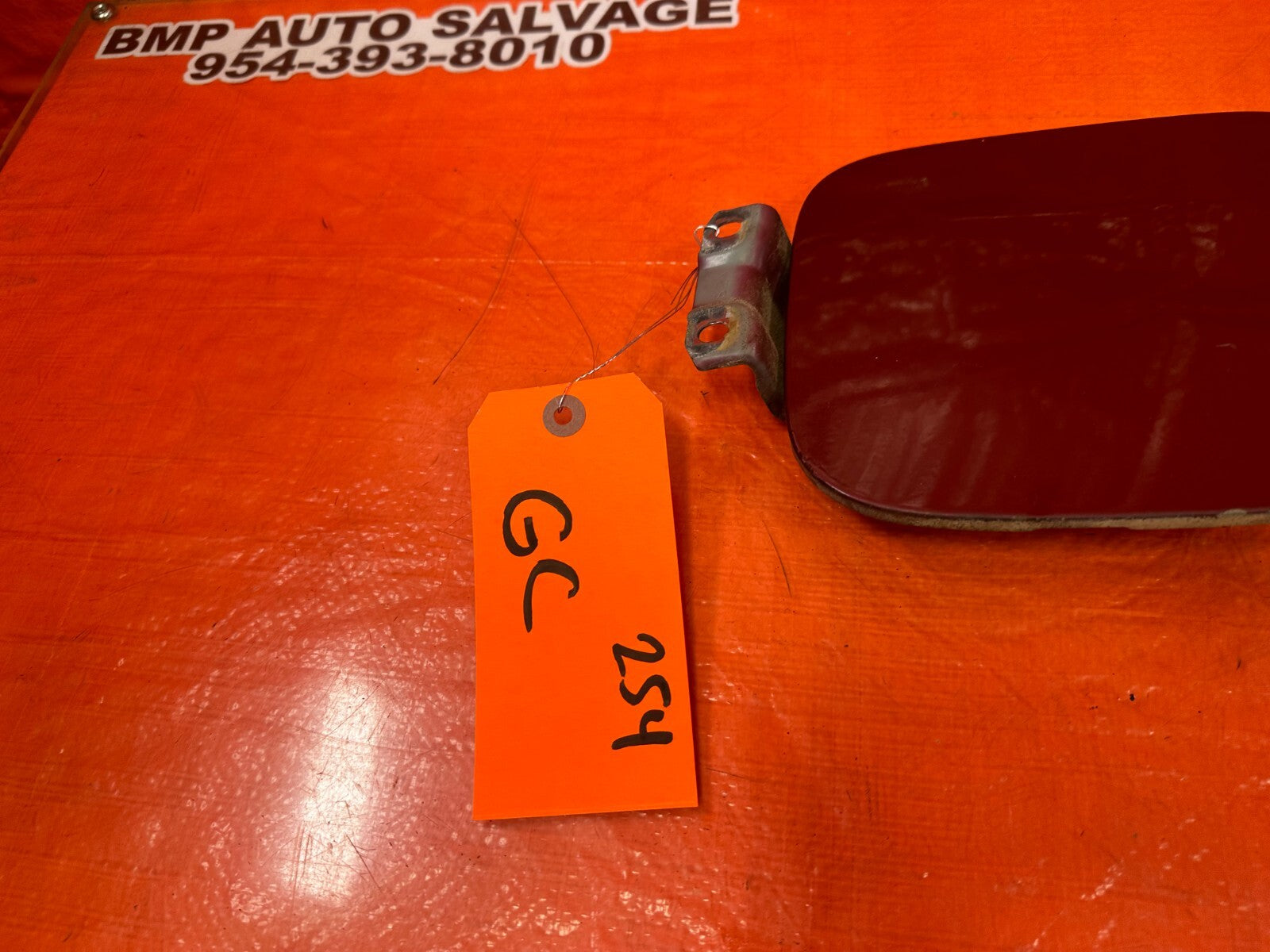 02 06 ACURA RSX BASE & TYPE S   GAS FUEL LID COVER   BLUE   OEM FACTORY #2543