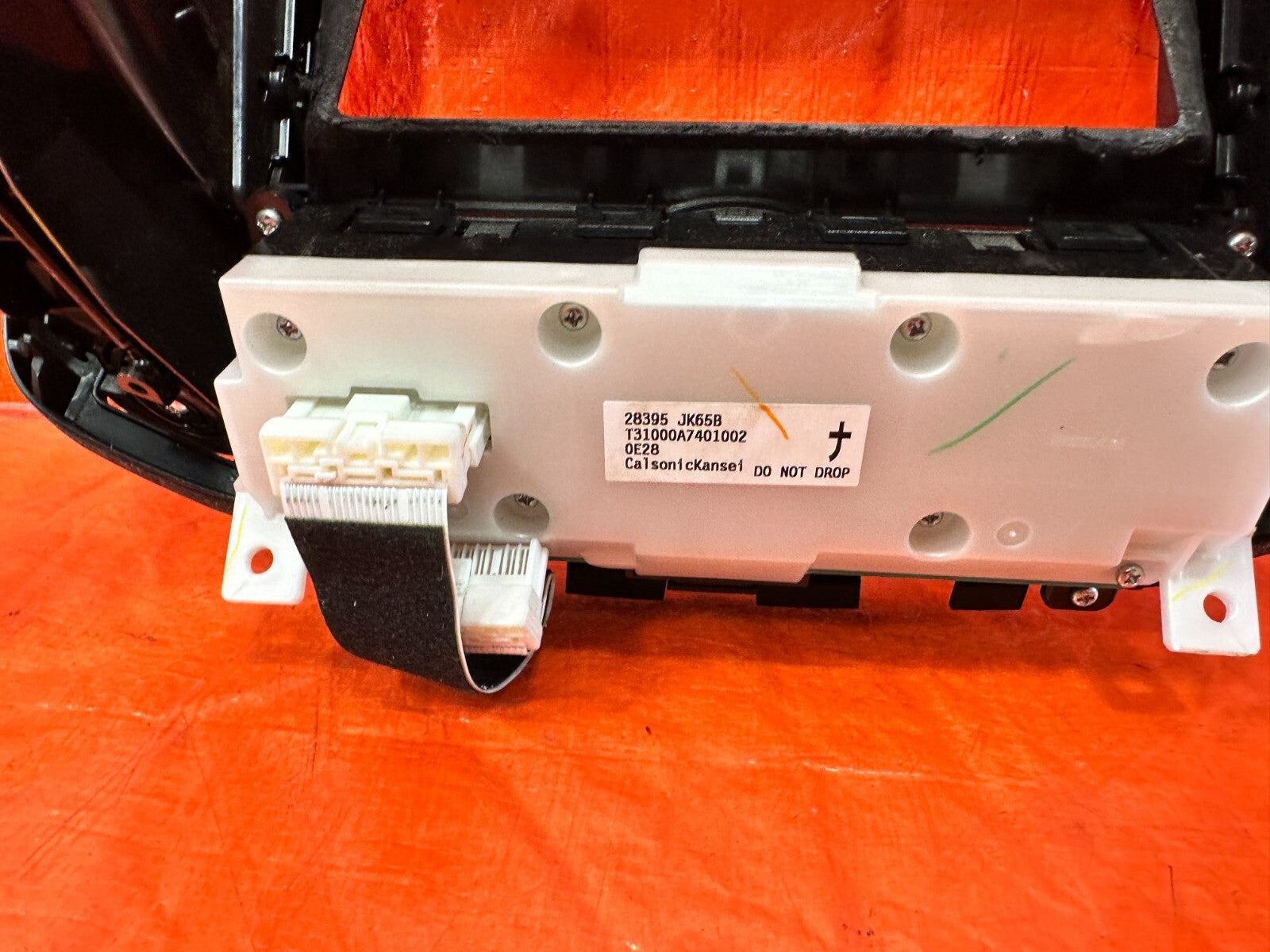 INFINITI   RADIO BEZEL   MATCH OEM PART # 28395 JK65B   OEM OE FACTORY #INF6