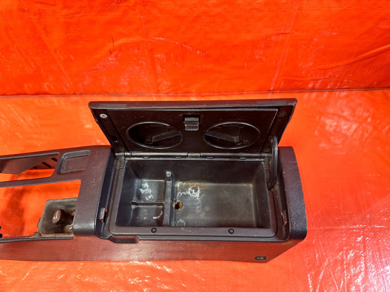93 97 HONDA DEL SOL   ARM REST / CENTER CONSOLE STORAGE COMPARTMENT   OEM #DELSO8