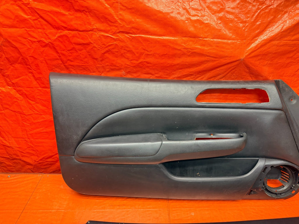 97 01 HONDA PRELUDE 2.2L DRIVER PASSENGER LEFT RIGHT DOOR PANELS CARDS OEM #3368
