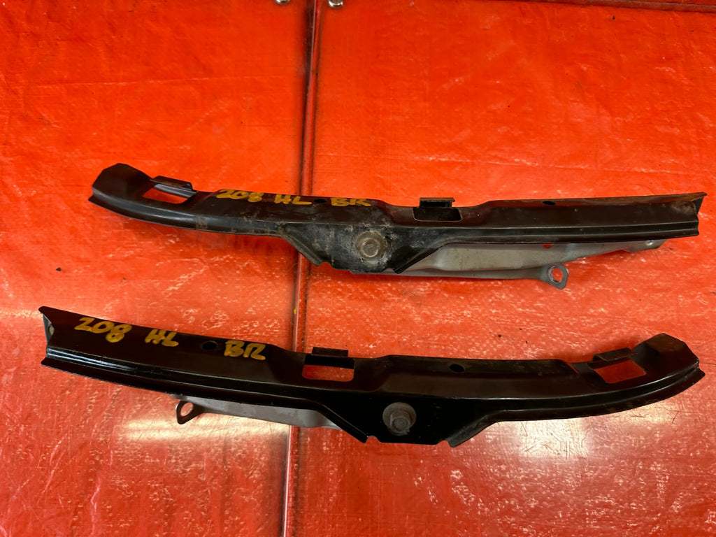 96 98 HONDA CIVIC HEADLIGHT BRACKET SET LEFT & RIGHT BRACKETS   ALL 4   OEM #2086